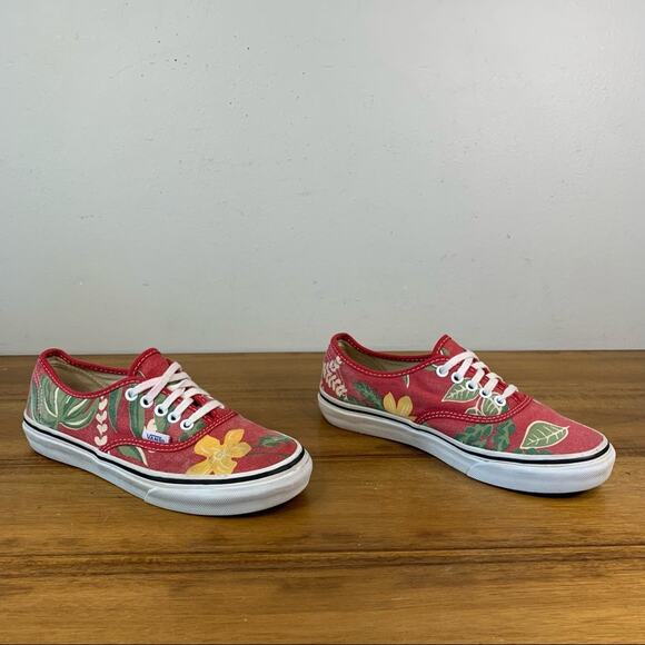 Vans Authentic Hawaiian Print Womens Sneaker Size 5.5 - Picture 4 of 9